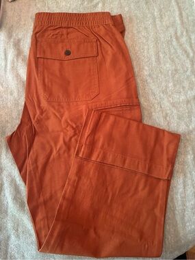 Men's Lands End Dark Carmel Cargo Pants - Relaxed Fit